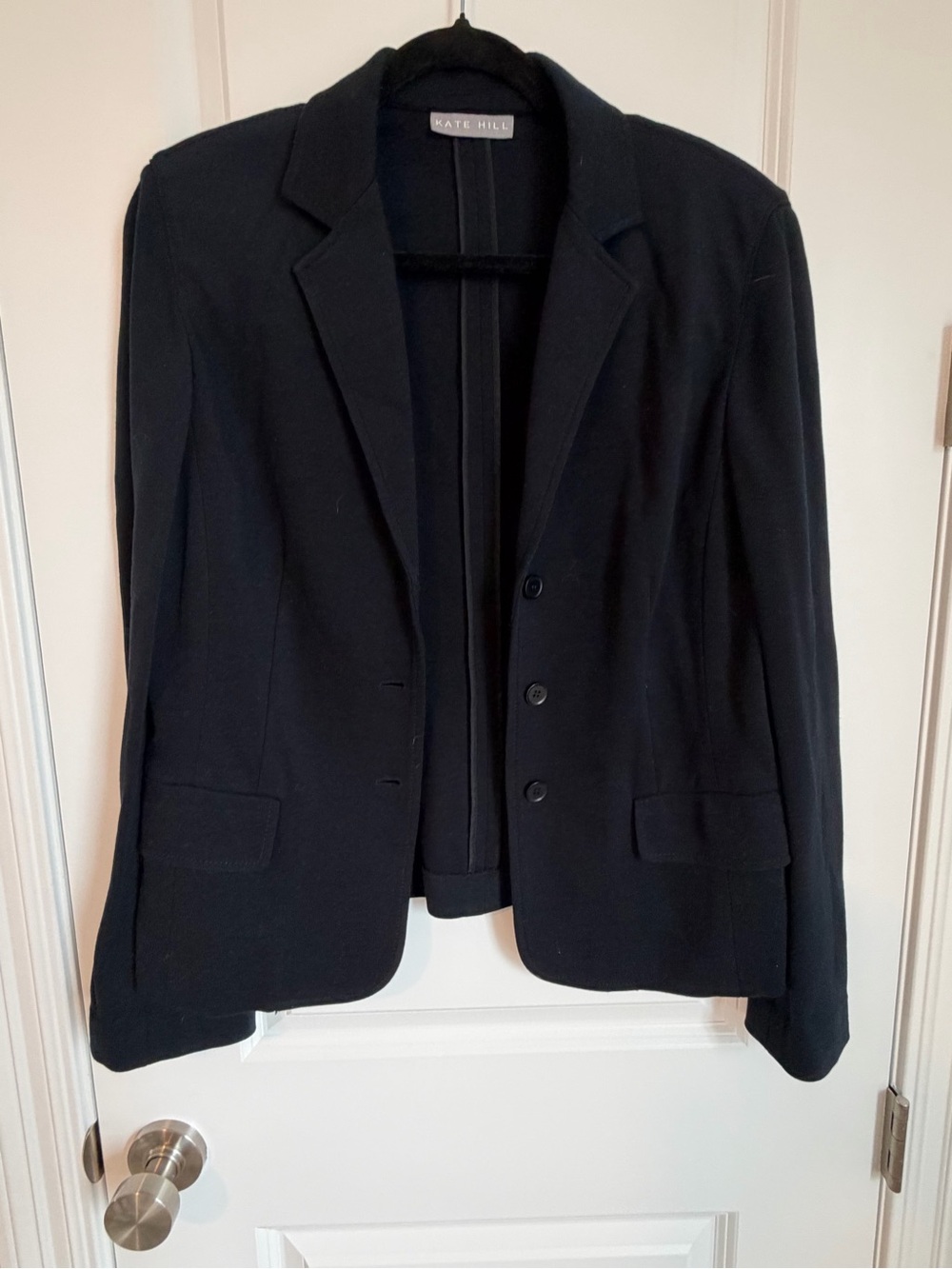 Kate Hill Black Women Blazer